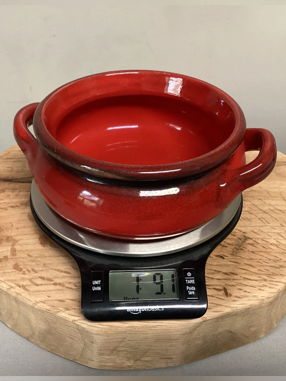 🔴 Vintage - De Silva - Made In Italy - Terracotta Red Casserole Dish - Beautiful
